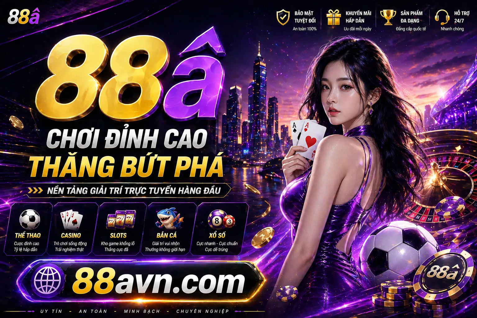 Hình ảnh banner chính trang casino BJ888 Code, hiển thị các trò chơi sòng bạc trực tuyến hấp dẫn, với logo BJ888 nổi bật và thông báo ưu đãi đăng ký độc quyền, màu xanh lá cây và vàng.